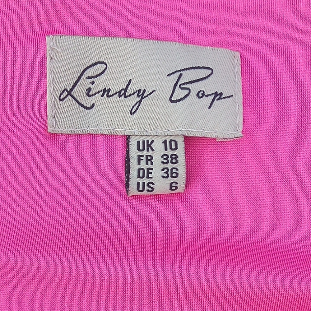 Lindy Bop dress bumblebee print size 6